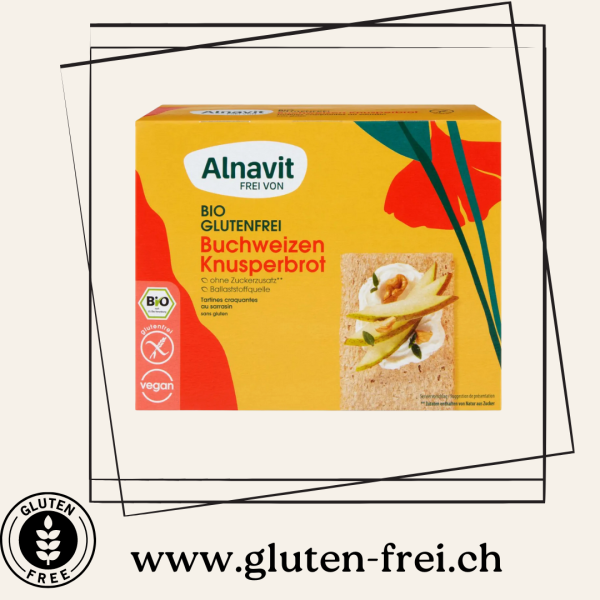 Buchweizen Knusperschnitten Alnavit